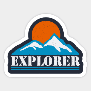 nature explorer Sticker